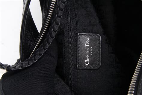 Christian Dior Black Leather Multipocket Small 